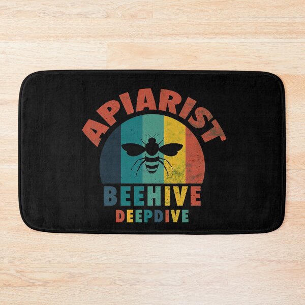 Item preview, Beekeeper Apiarist Funny Retro Bees Gift designed and sold by SphereZones.