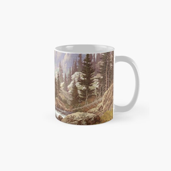 Grizzly Bear Landscape Classic Mug