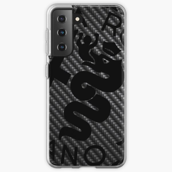 Logo carbone Alfa Romeo Coque souple Samsung Galaxy