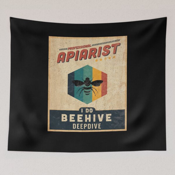 Item preview, Beekeeper Old Vintage Apiarist Gift designed and sold by SphereZones.