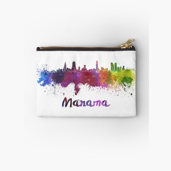 Item preview, Manama skyline in watercolor designed and sold by paulrommer.