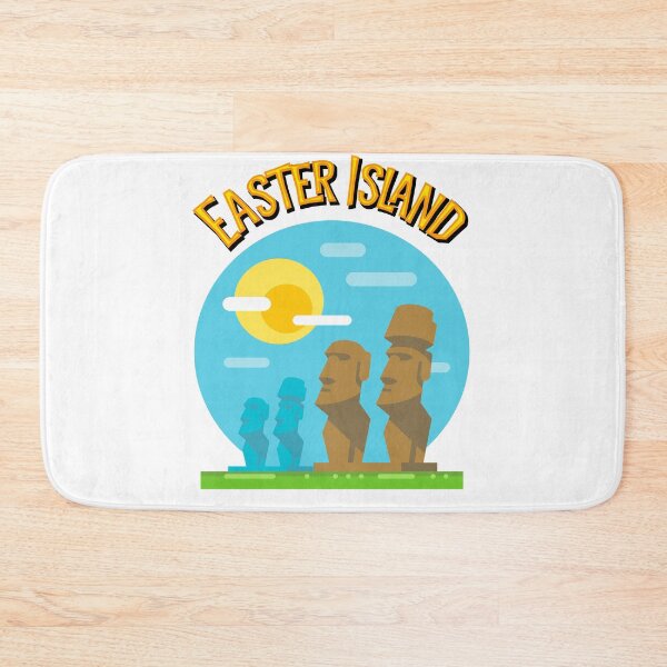 Item preview, Easter Island Statues Moai Polynesian Chile Tiki designed and sold by funnytshirtemp.