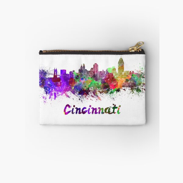 Item preview, Cincinnati skyline in watercolor designed and sold by paulrommer.