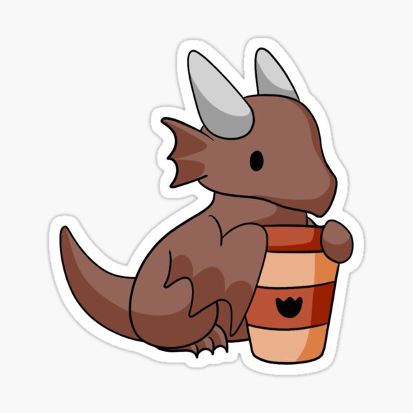 Dragon Coffee Sticker