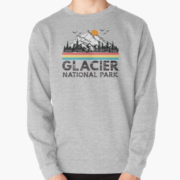 glacier national park sweatshirts