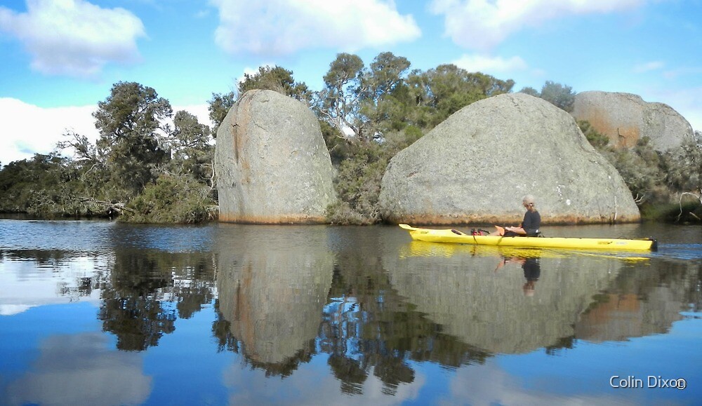 "King River Kayaking Albany WA" by Colin Dixon Redbubble