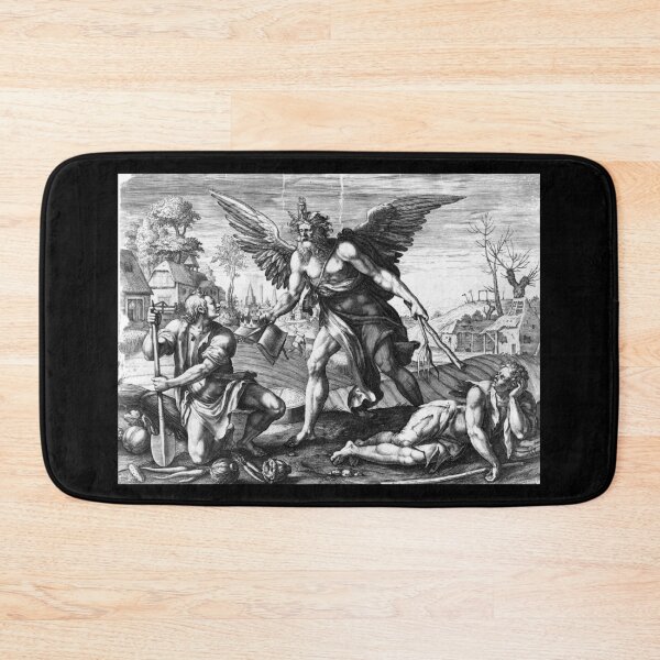 Item preview, Allegorical Representation of Time Rewarding Industry and Punishing Indolence - Raphael - 1582 designed and sold by CrankyOldDude.