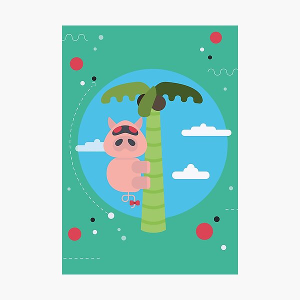 Odate Buta! Photographic Print