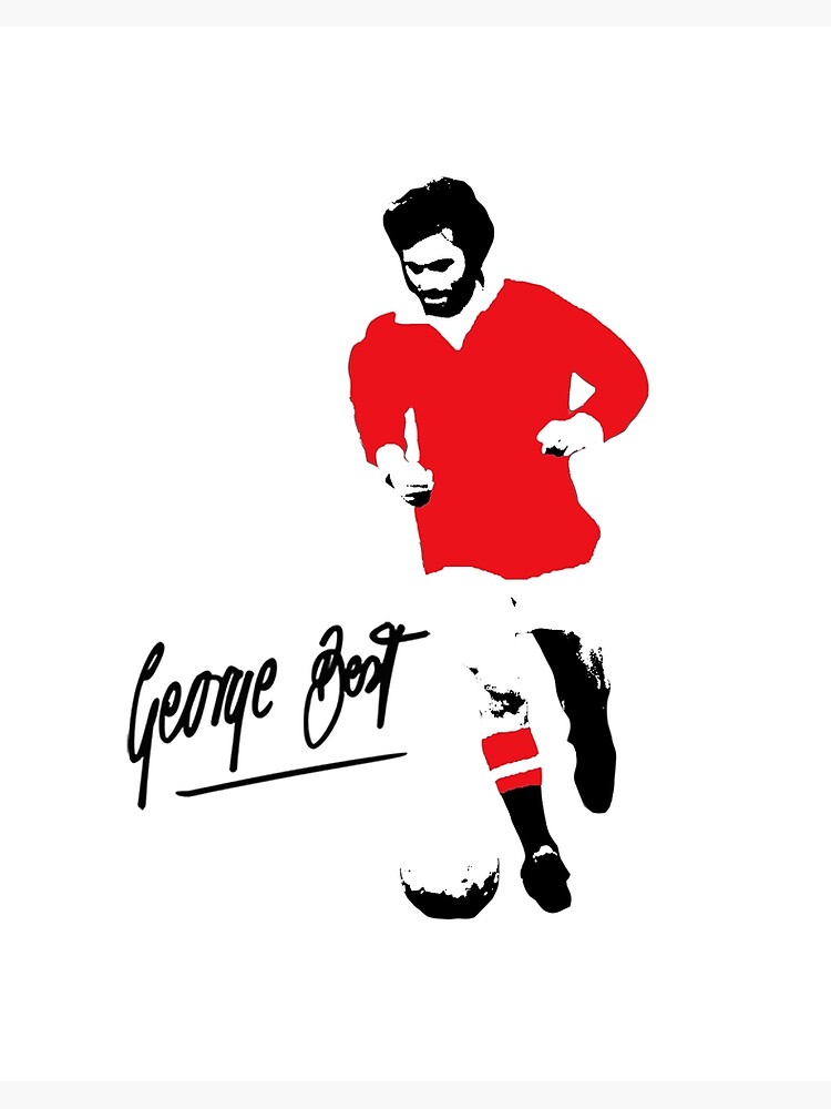 Prints of George Best - Northern Ireland