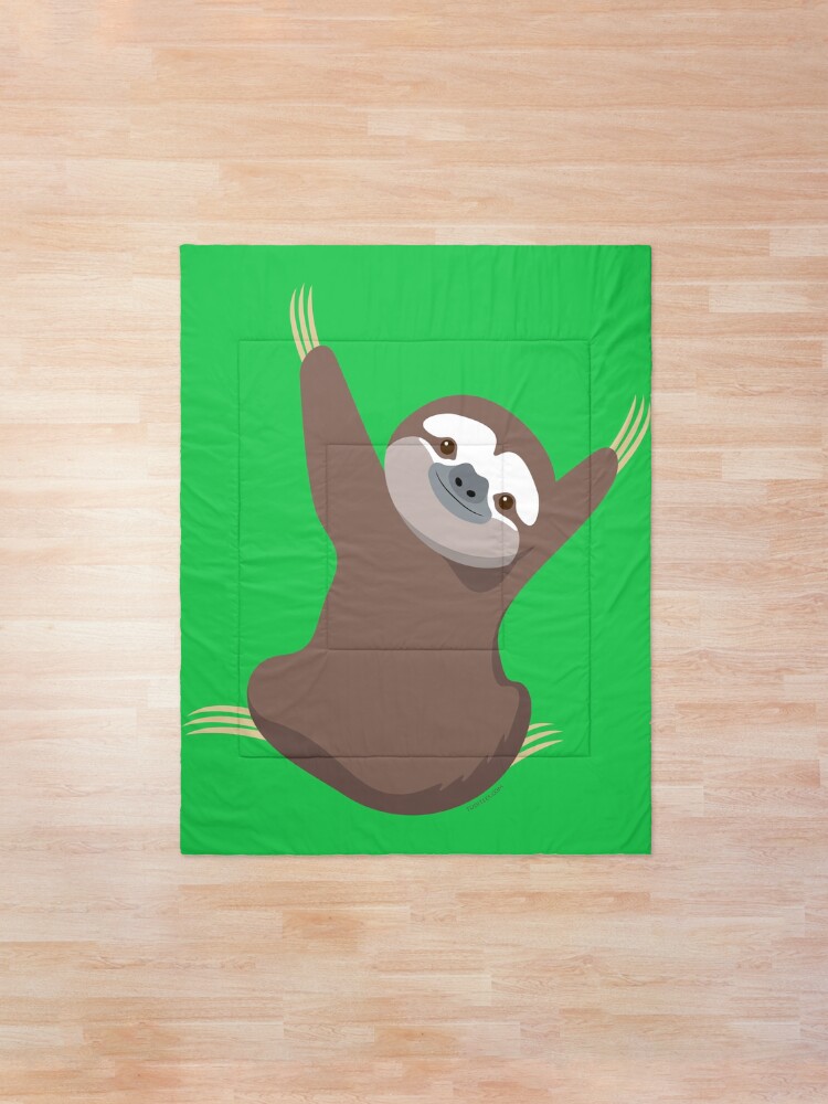 sloth baby comforter
