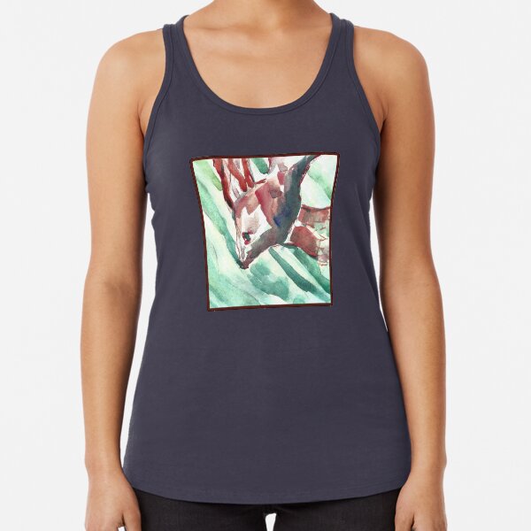 Swimming Like Fish - Into The Blue Racerback Tank Top