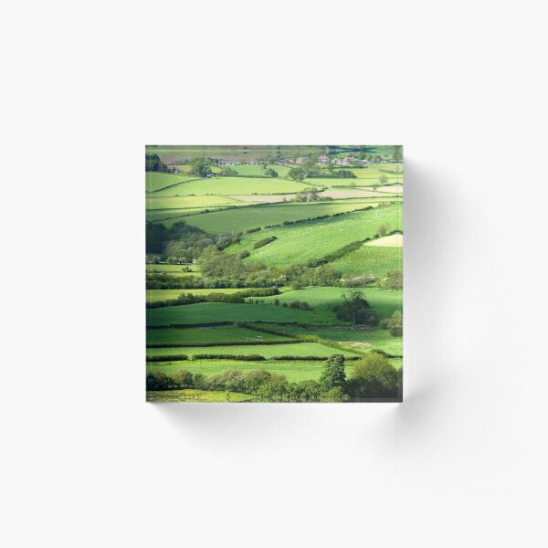 Yorkshire's Beauty Acrylic Block
