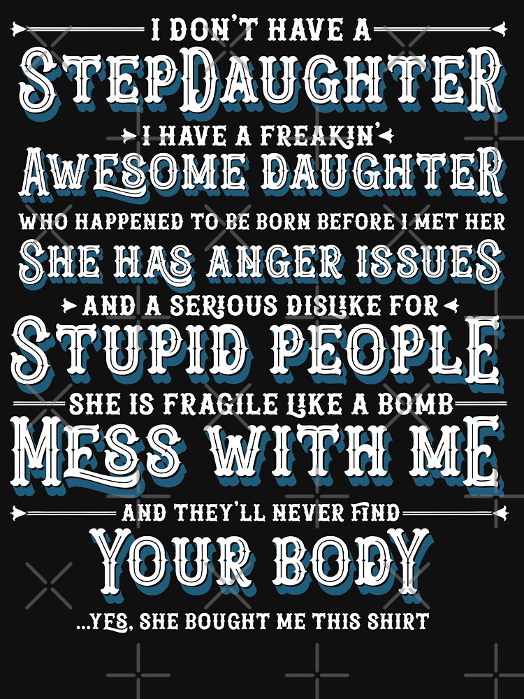step daughter t shirts
