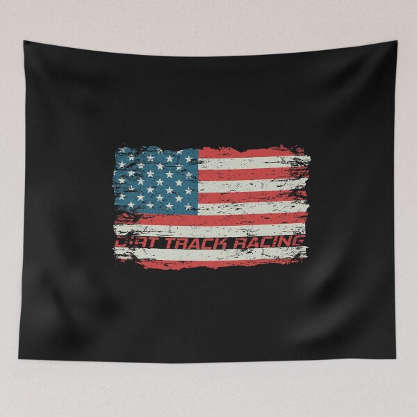 Item preview, Dirt Track Racing American Flag Extreme Lover Gift designed and sold by alenaz.