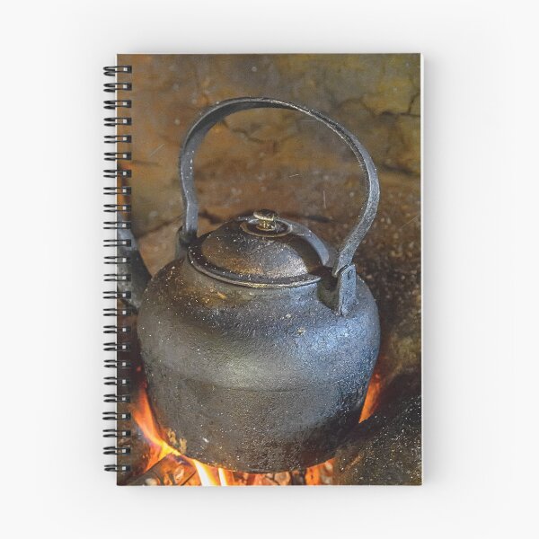 Item preview, Sri Lanka. Tea Kettle on an Open Fire.  designed and sold by vadim19.