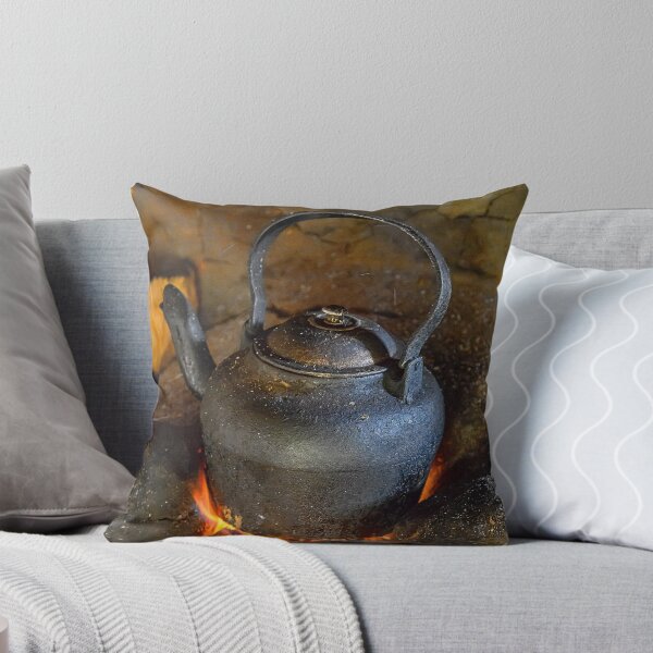 Item preview, Sri Lanka. Tea Kettle on an Open Fire.  designed and sold by vadim19.