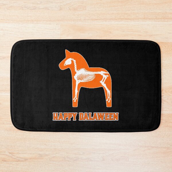 Item preview, Happy Dalaween Halloween Scary Dala Horse Skeleton Funny  designed and sold by funnytshirtemp.