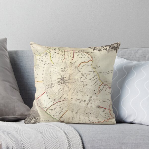 Item preview, Vintage Bourbon Island Map (1856) Réunion France  designed and sold by BravuraMedia.