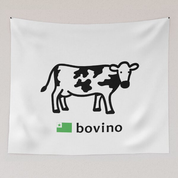 Item preview, Esperanto Bovino (Cow) designed and sold by ByMaSOLE.