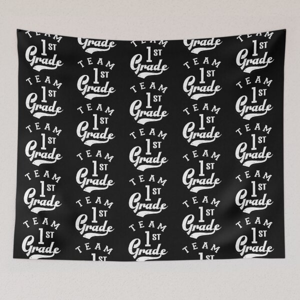 Item preview, Team 1st Grade Black and White designed and sold by RiffXS.