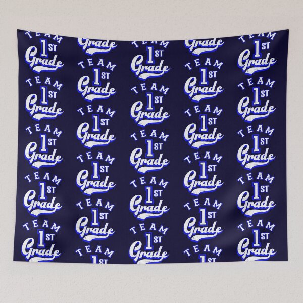 Item preview, Team 1st Grade Blue designed and sold by RiffXS.