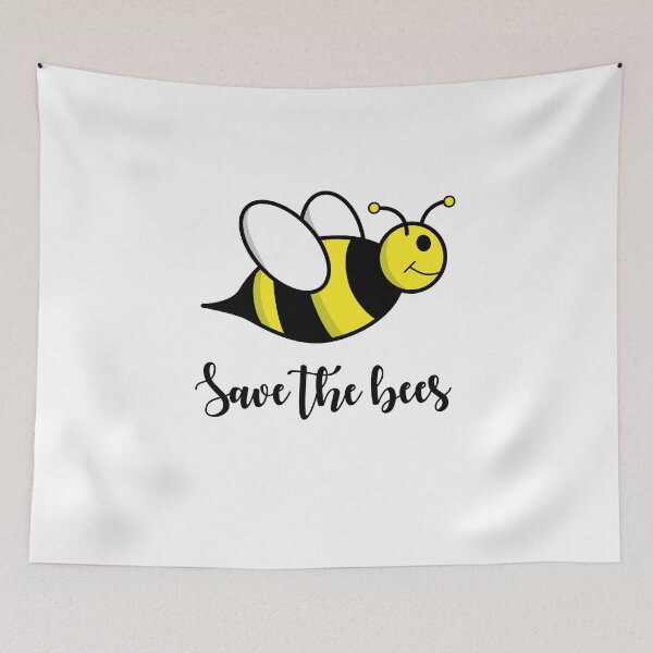 Item preview, Save the bees cute conservation designed and sold by netwales.