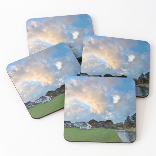 Item preview, Mylor Bridge Playing Field at Sunset designed and sold by Terri Waters Photography & Design.