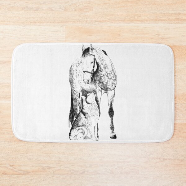 Item preview, Horse with dog designed and sold by sibosssr.