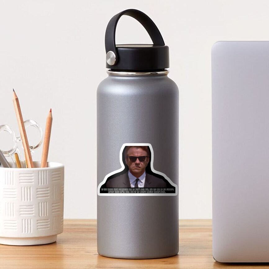 "Mr White Reservoir Dogs Black Trim" Sticker for Sale by emoli00 Redbubble