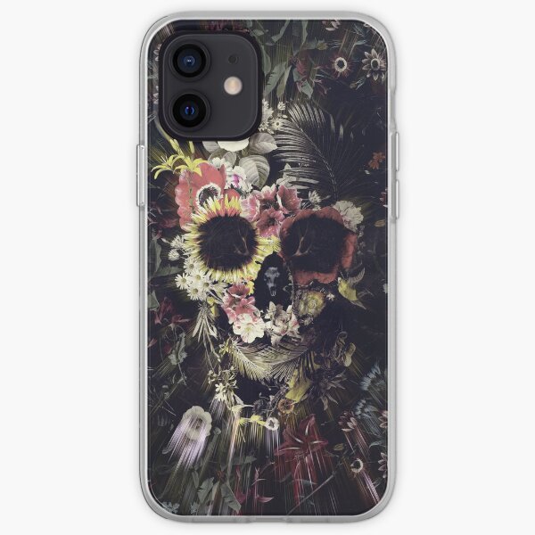 Garden Skull iPhone Soft Case