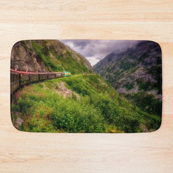 Item preview, Riding the White Pass & Yukon  Railroad designed and sold by Kathy Weaver.