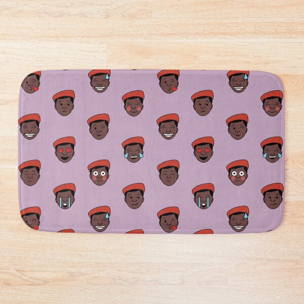 Item preview, Nesamani Emoji Pattern- Purple designed and sold by tamilkadai.