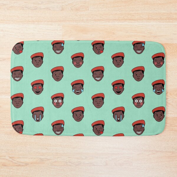 Item preview, Nesamani Emoji Pattern- Aqua designed and sold by tamilkadai.