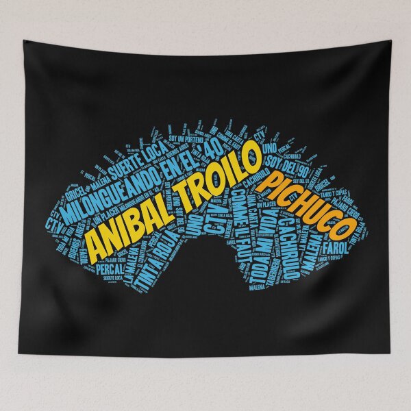 Item preview, Anibal Troilo Pichuco Bandoneon Word Art Version 2 designed and sold by infinitetango.