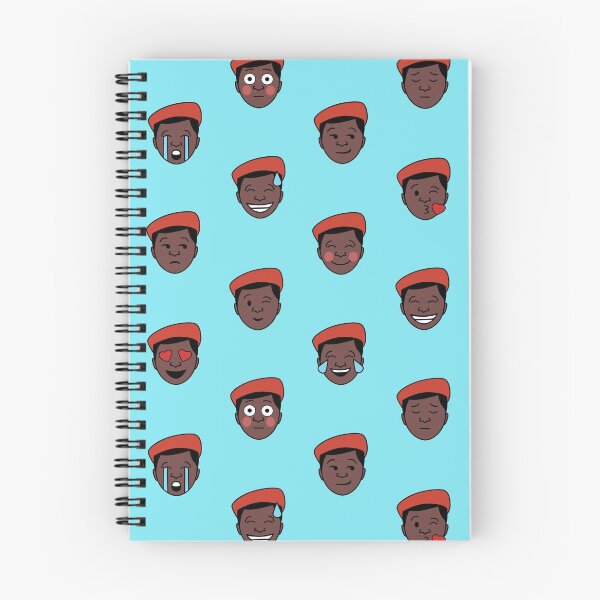 Item preview, Nesamani Emoji Pattern- Blue designed and sold by tamilkadai.