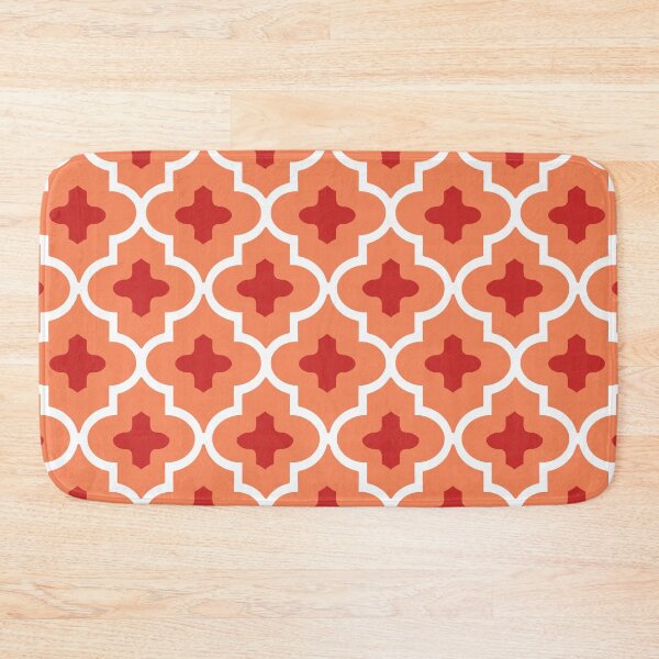 Item preview, Classic Moroccan Tile, Mandarin Orange designed and sold by Marymarice.