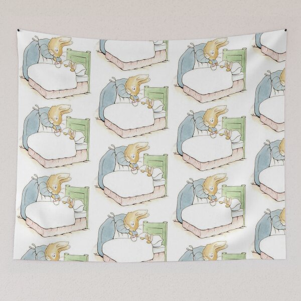 Item preview, MRS RABBIT GAVE PETER RABBIT SOME CAMOMILE TEA AND PUT HIM TO BED designed and sold by johndhalsted.