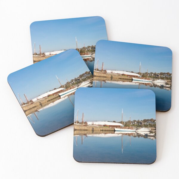Item preview, Mylor Boat Yard Panorama designed and sold by Terri Waters Photography & Design.