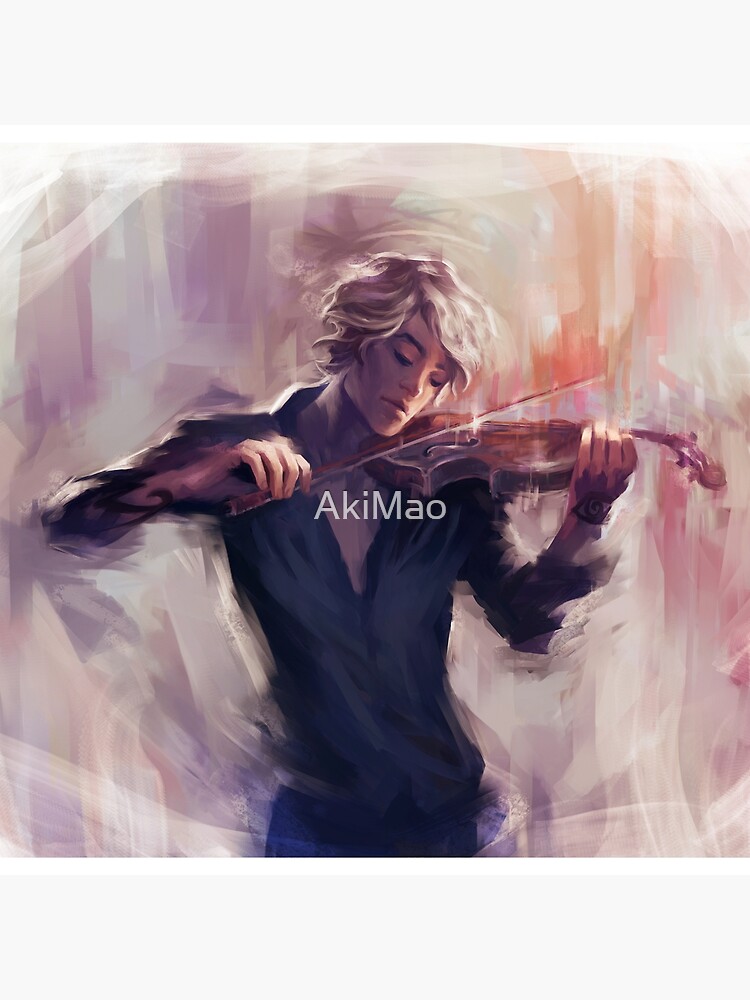 Violin and James Carstairs by AkiMao