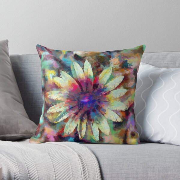 Decorative products.Digital paintings. Throw Pillow