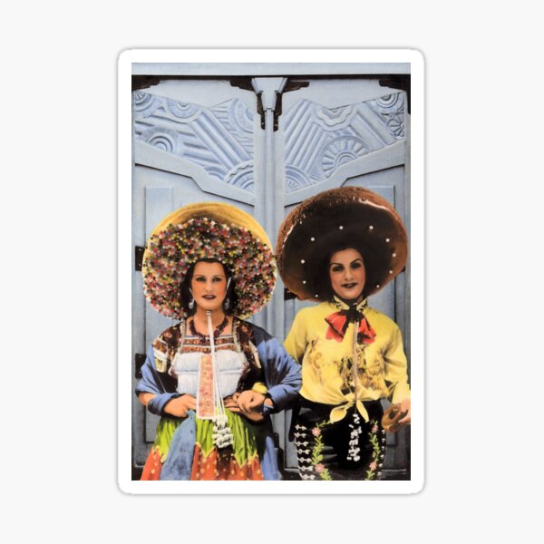 Dames with Donuts / DoƱas con donas Sticker