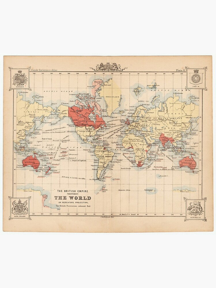 vintage map of the world painting print dress