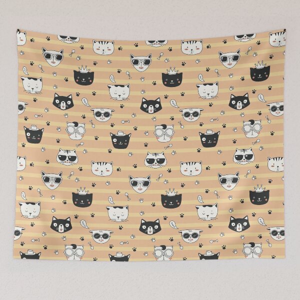 Item preview, Cool Cats designed and sold by vibesofcolor.