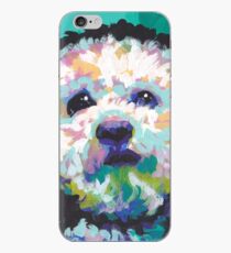 Pudel-Maltipoo Hund Helle bunte Pop-Hundekunst iPhone-Hülle & Cover