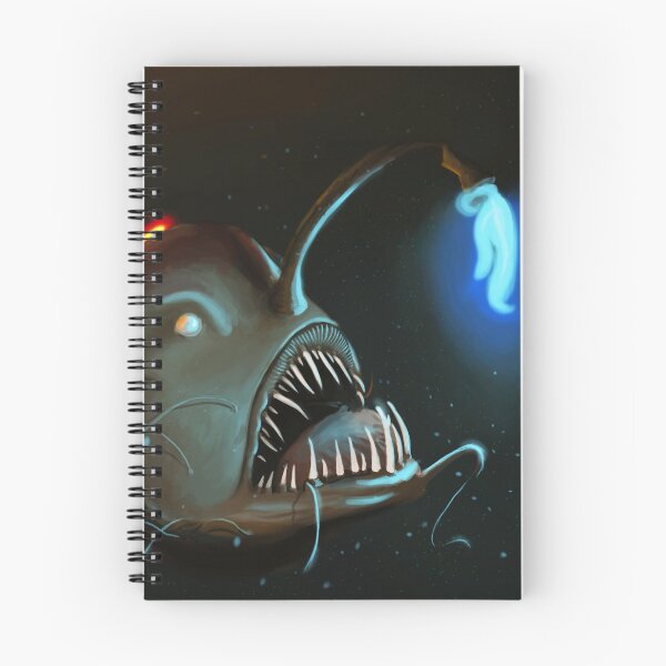 Item preview, Angler Fish Drawing designed and sold by Bobtheleaf.