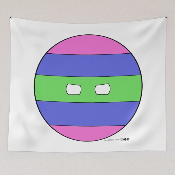 Item preview, Trigender Face! designed and sold by LGBTQIACOMIX.
