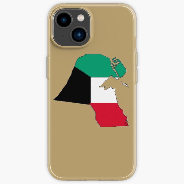 "Kuwait Map With Kuwaiti Flag" iPhone Case for Sale by Havocgirl