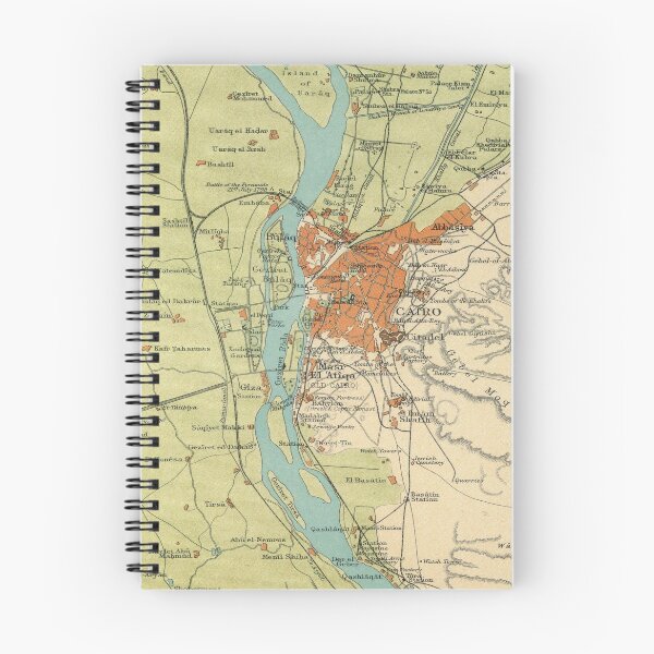 Item preview, Vintage Map of Cairo Egypt (1822) designed and sold by BravuraMedia.