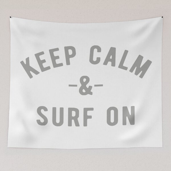 Item preview, Surf Sticker Keep Calm And Surf On  designed and sold by TonySpencer.