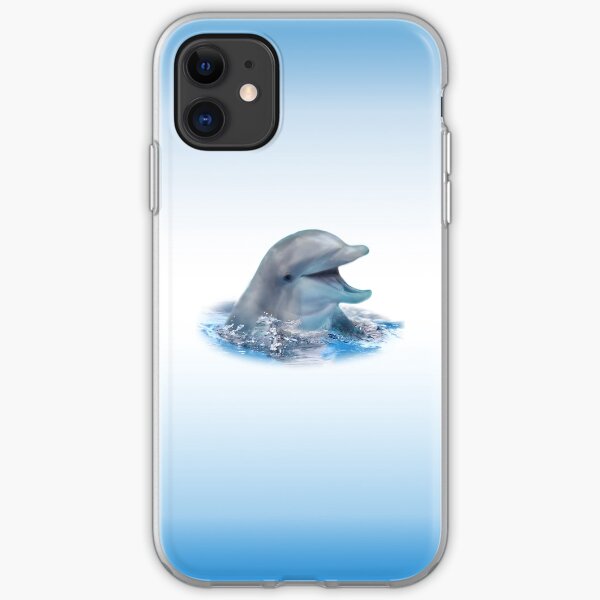 Happy Dolphin iPhone Soft Case